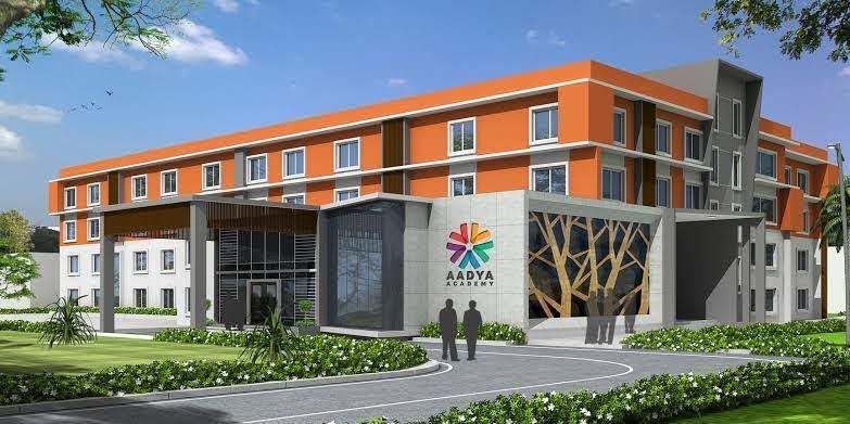 The school campus of Aadya Academy, Bangalore